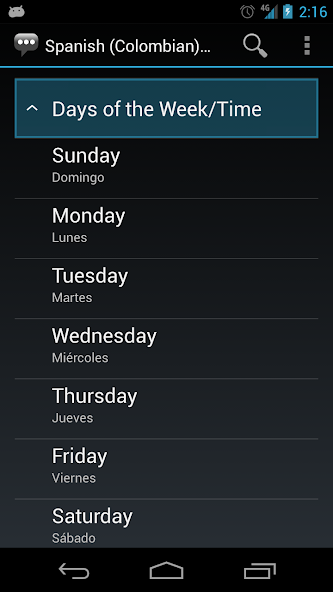 Spanish-Colombia Basic Phrases