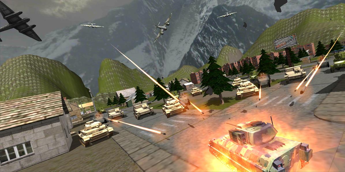 Battlefield of Tank Army 3D