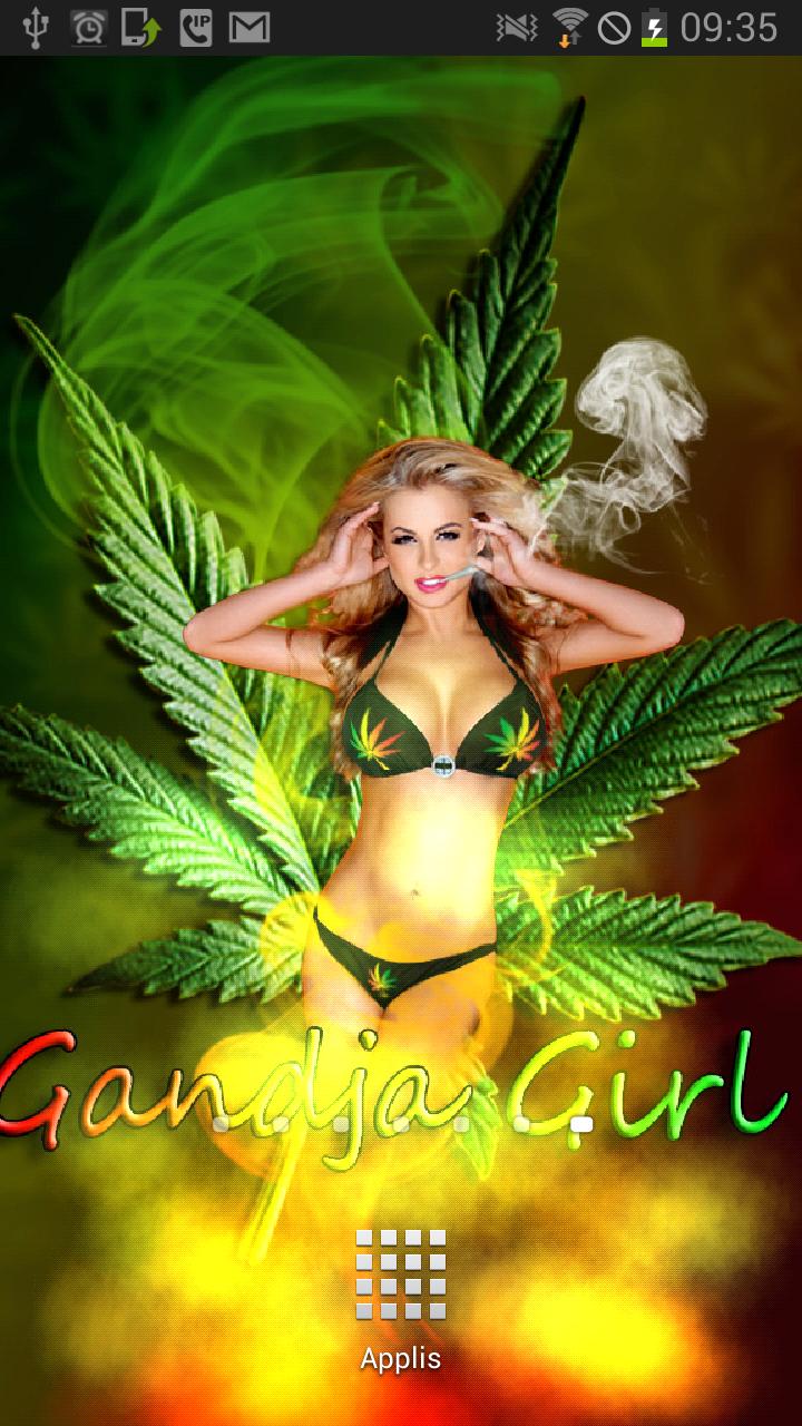 Sexy Weed Girl