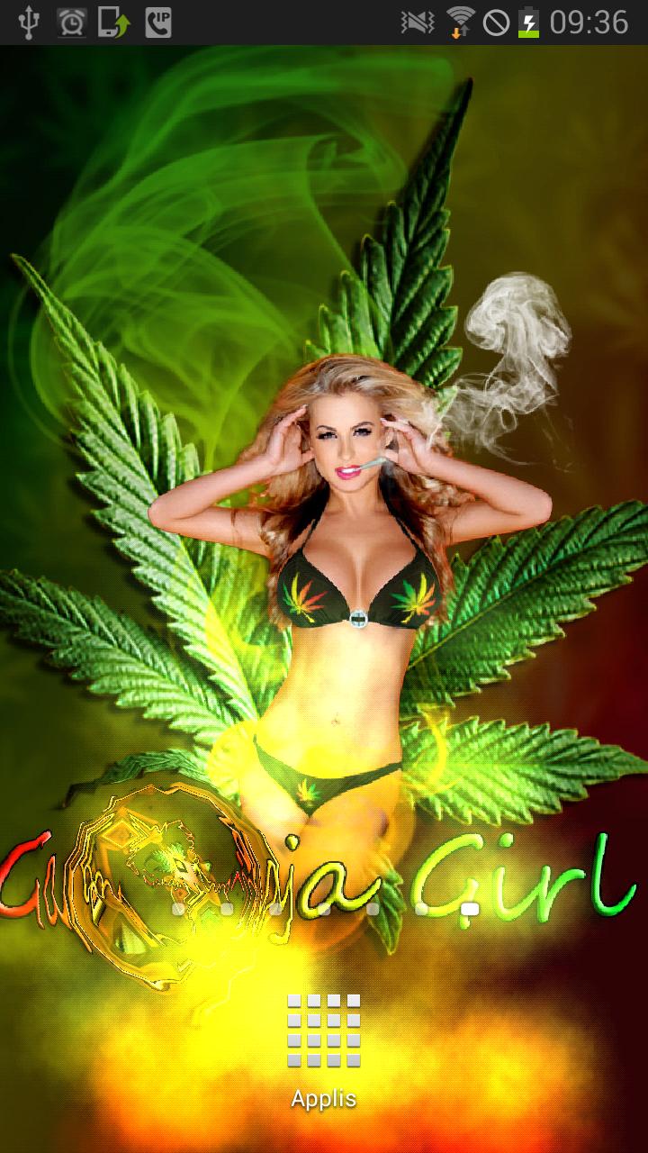 Sexy Weed Girl