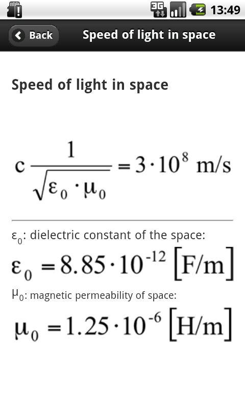 Radio Links Formulas
