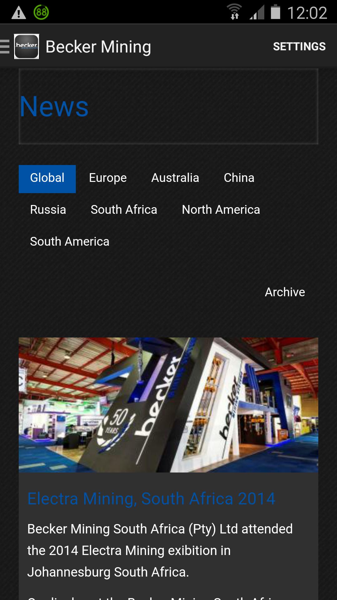 Becker Mining Systems