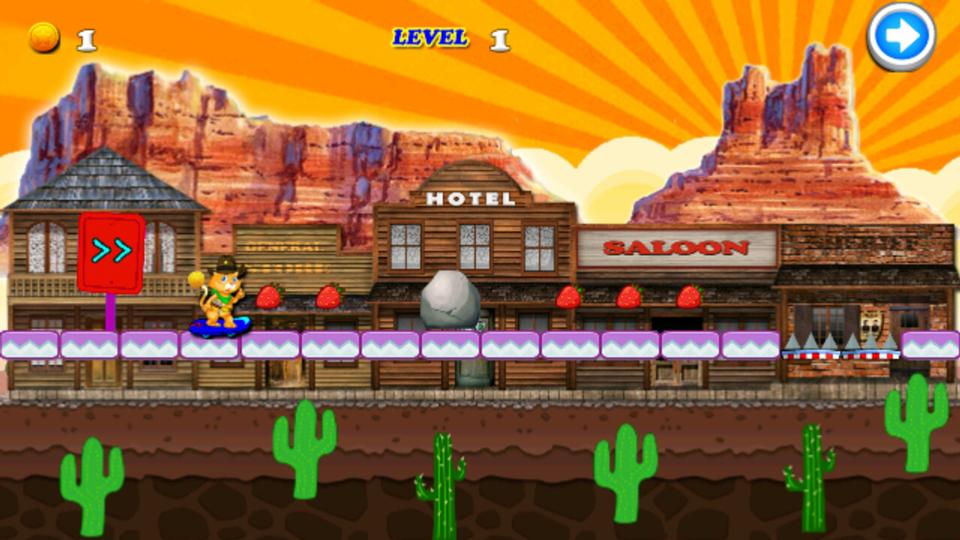 Sheriff Cat Skater Run