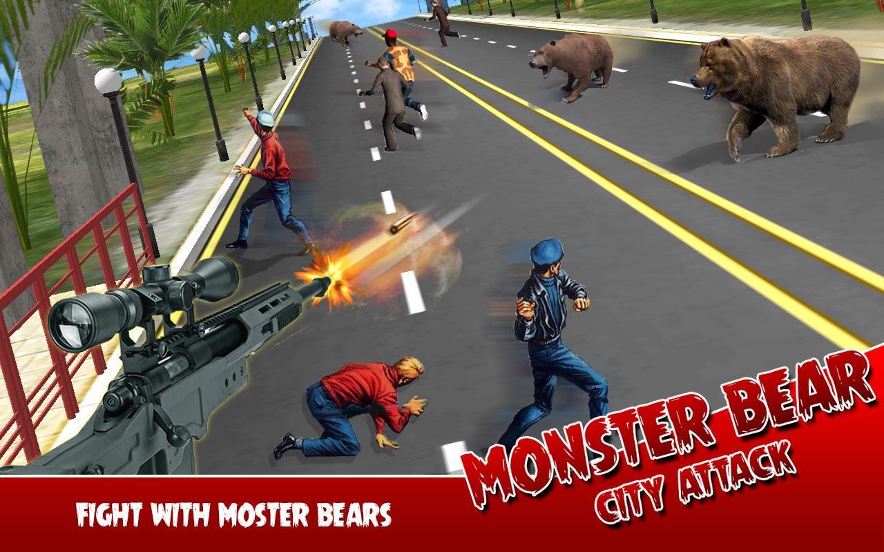 Monster Bear: City Attack