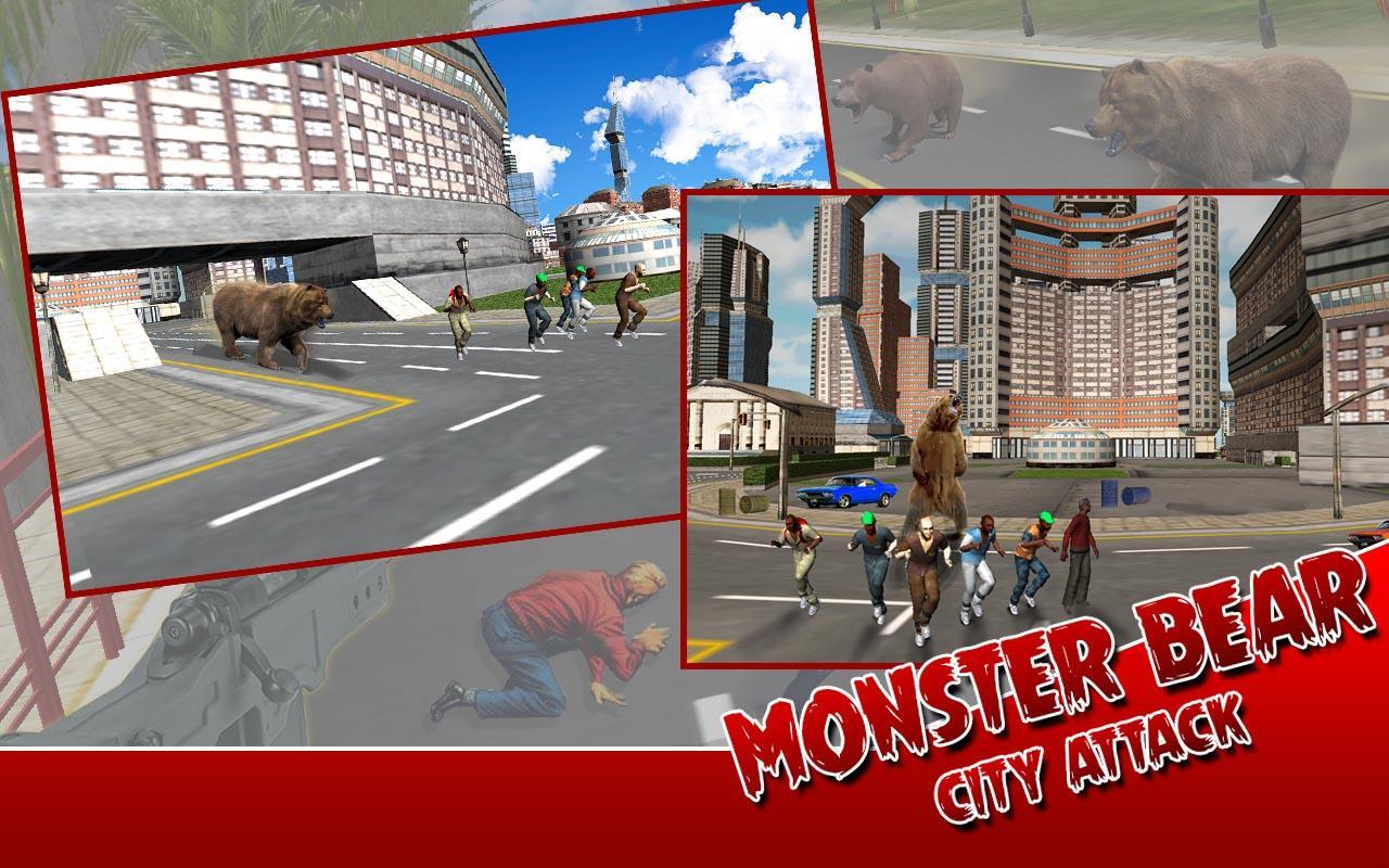 Monster Bear: City Attack