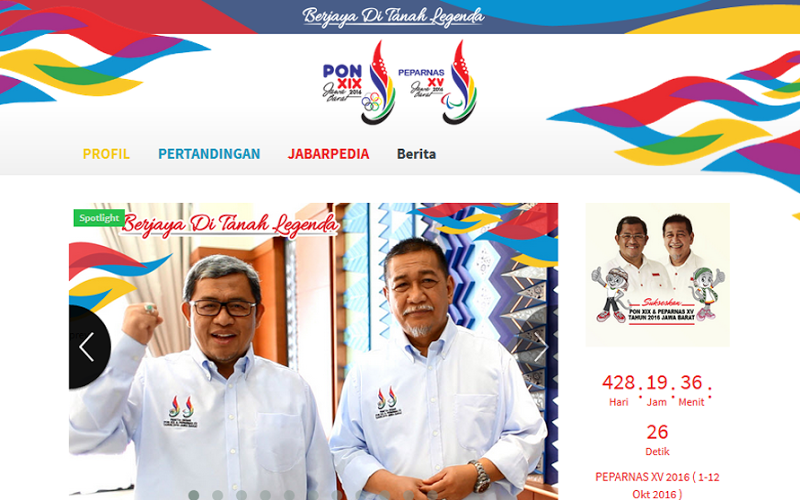 PON PEPARNAS JABAR 2016