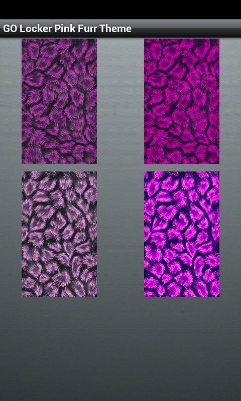 GO Locker- Pink Fur Theme