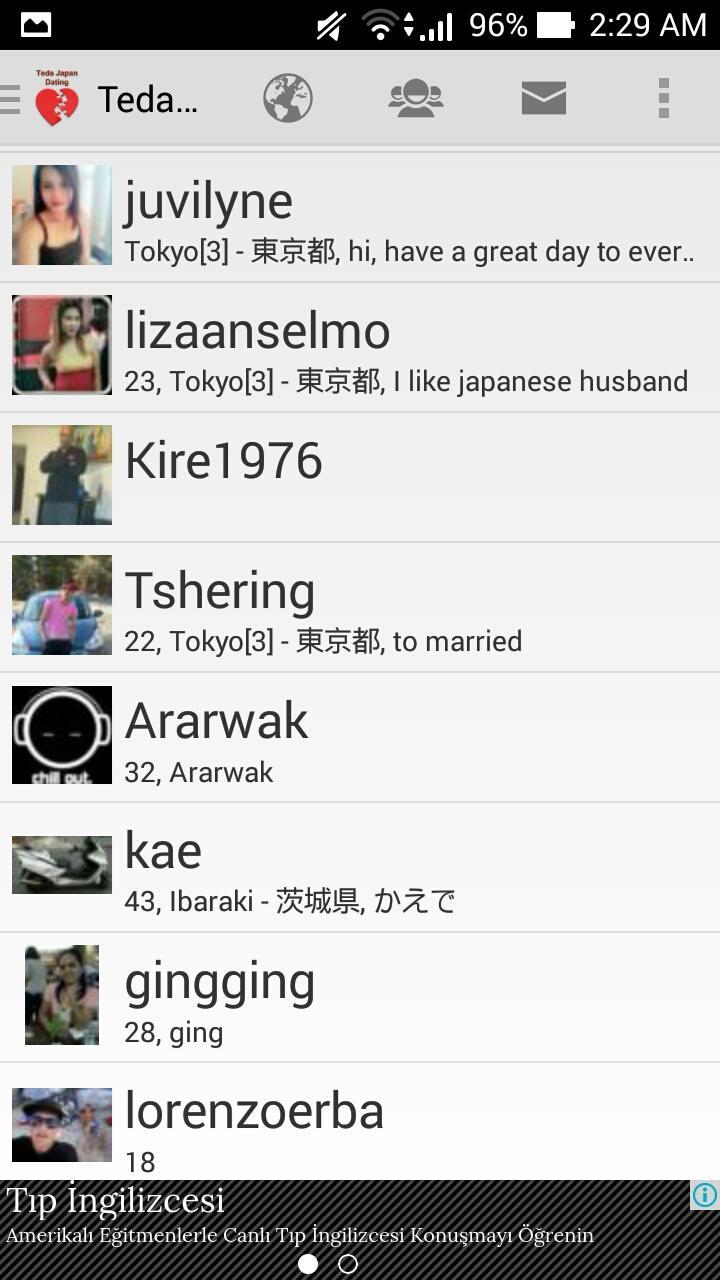 Teda Japanese Dating App
