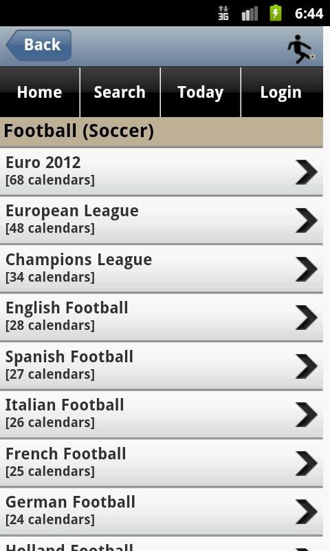 All Sports  Calendars