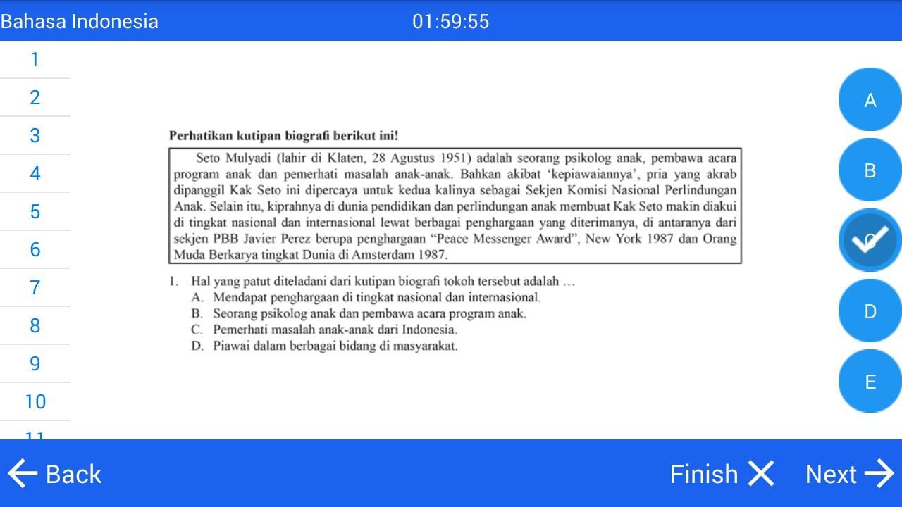 CBT Ujian Nasional SMP