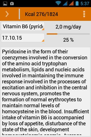 Merry Meal calorie calculator