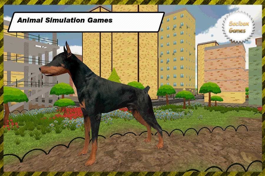 3D City Dog Survival
