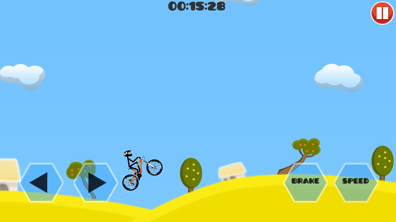 Bike of stickman racing