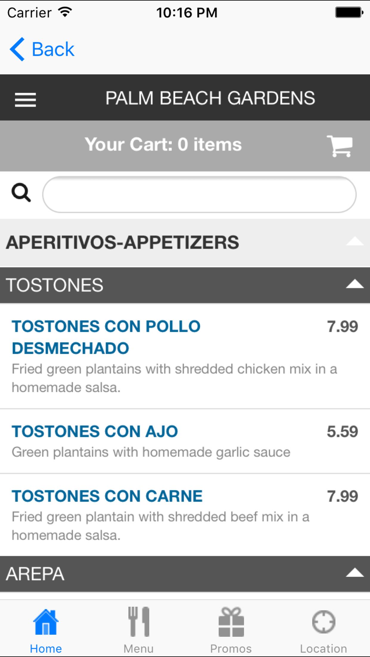 El Sabor Latino Restaurant.