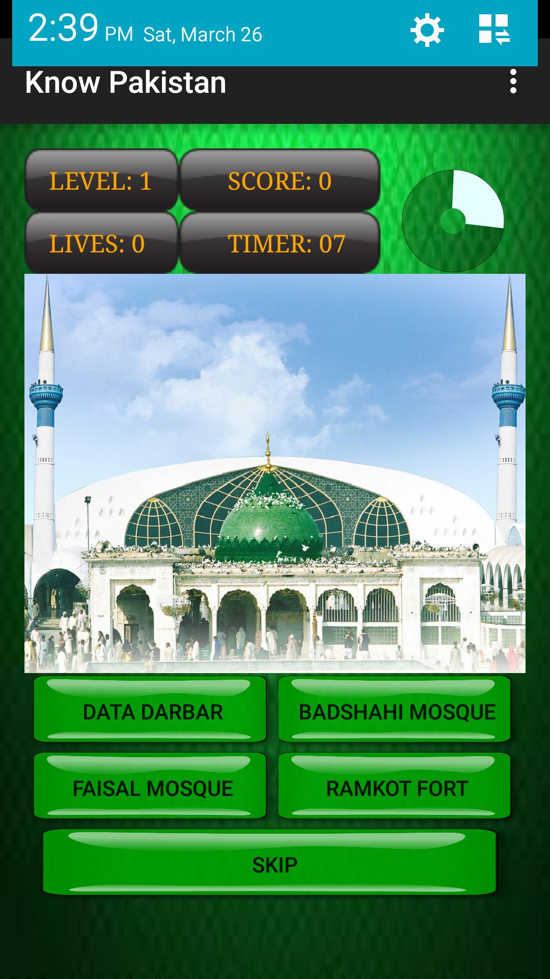 Guess the Pakistani Monuments