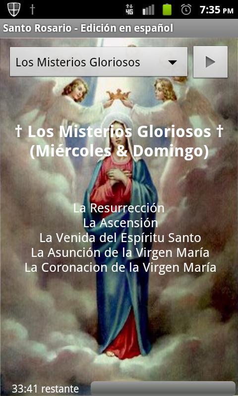 Holy Rosary - Spanish Edition