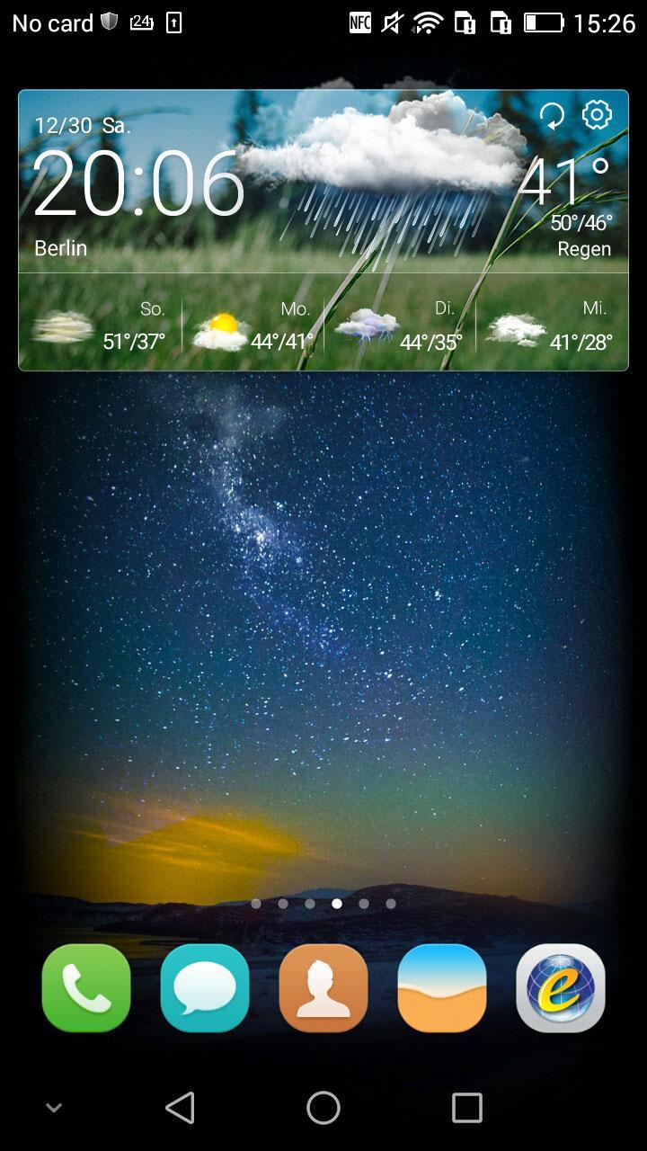 Wetter Widget - Gras