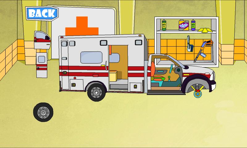 Car Washer Kid Ambulance