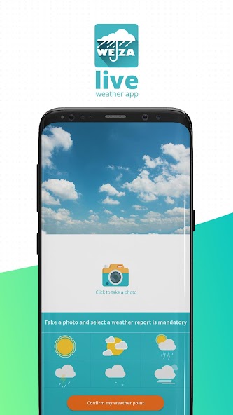 Weza, live weather app