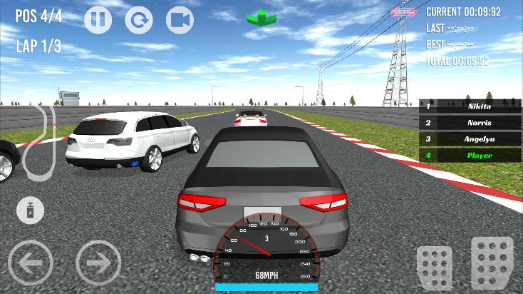 A4 Roadster Q7 Racing Sim 2017