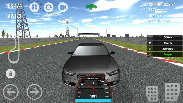 A4 Roadster Q7 Racing Sim 2017