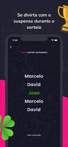 Random name picker for raffles