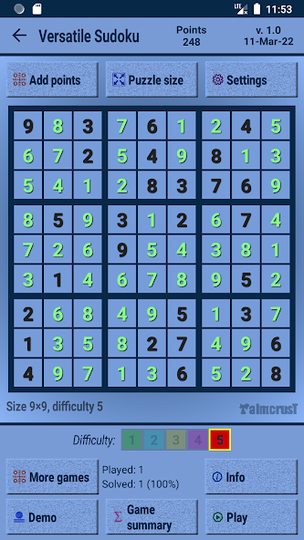 Versatile Sudoku