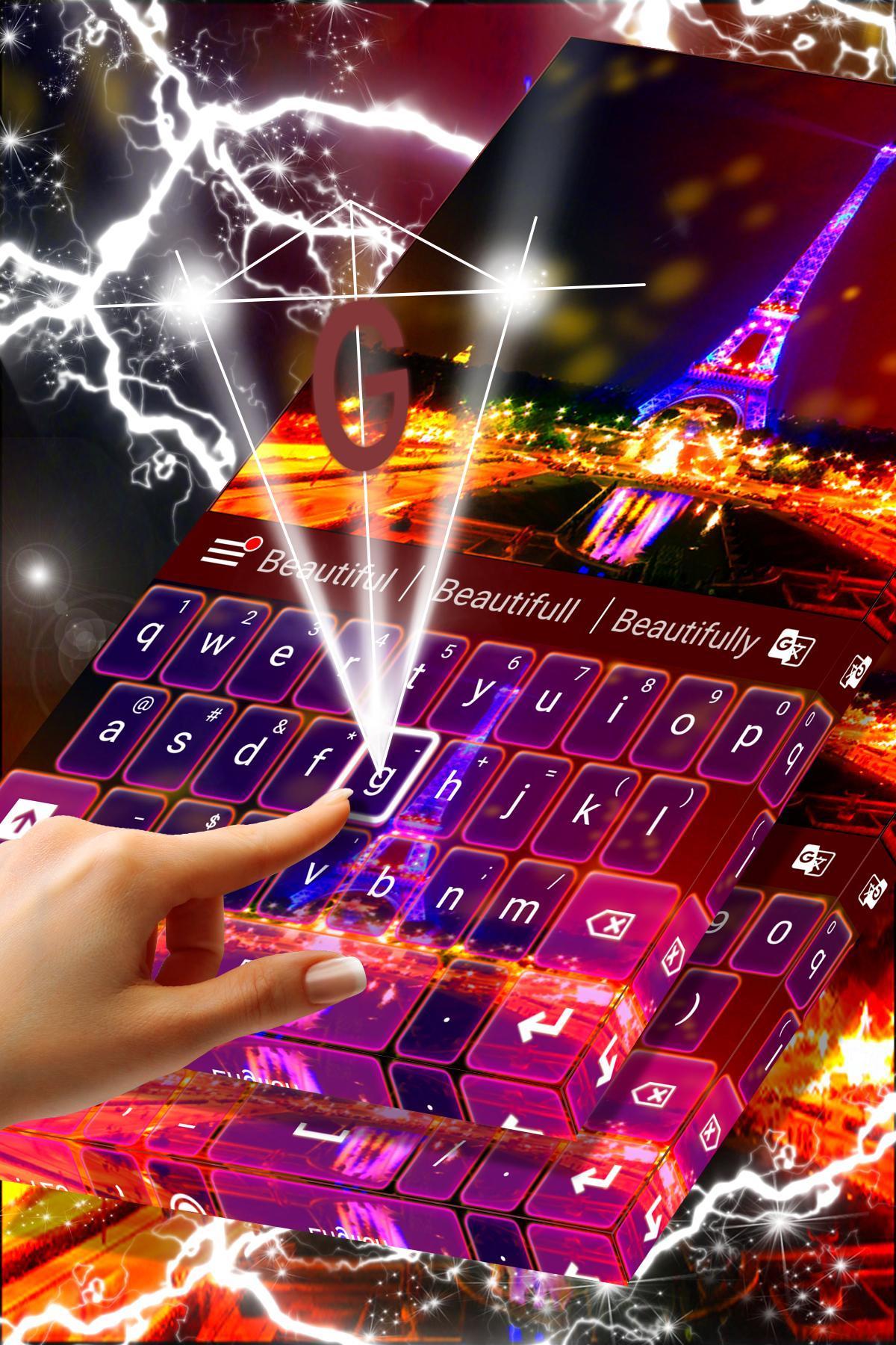 Keyboard Paris Theme