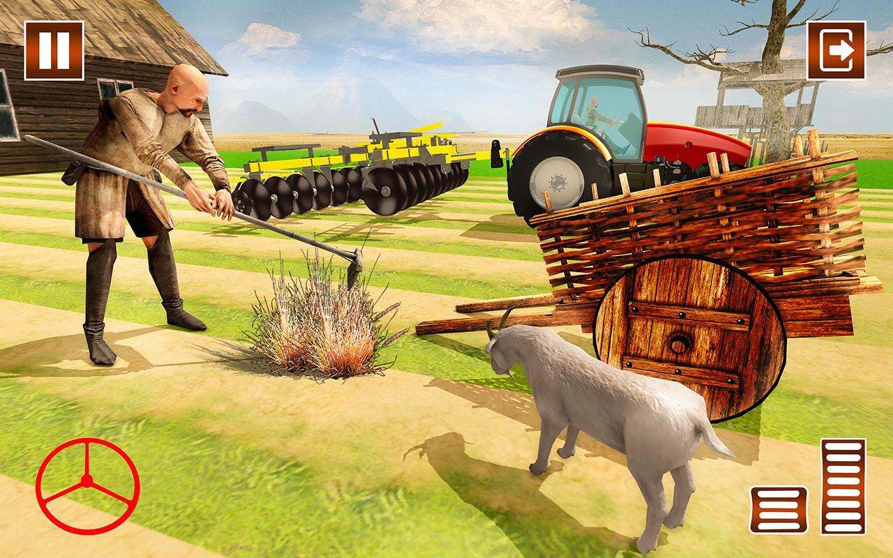 Real Farming Tractor Driving Simulator