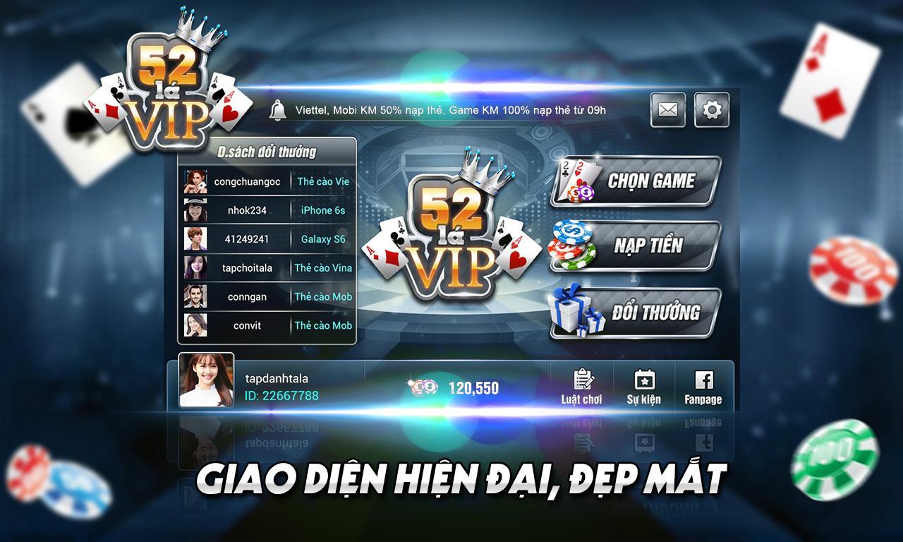 52laVIP HD Game bai doi thuong