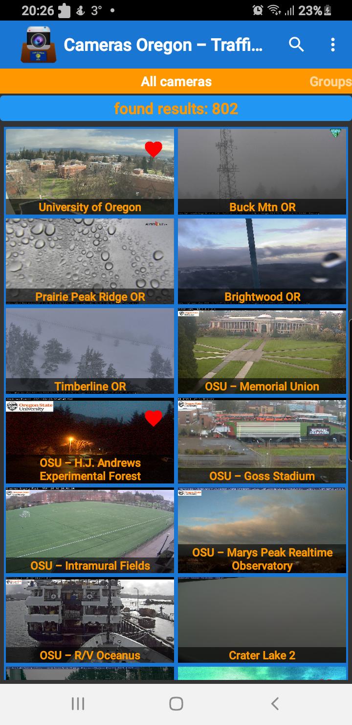 Cameras Oregon - Traffic cams