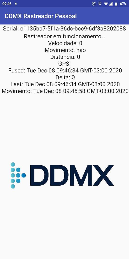 DDMX Rastreador Pessoal