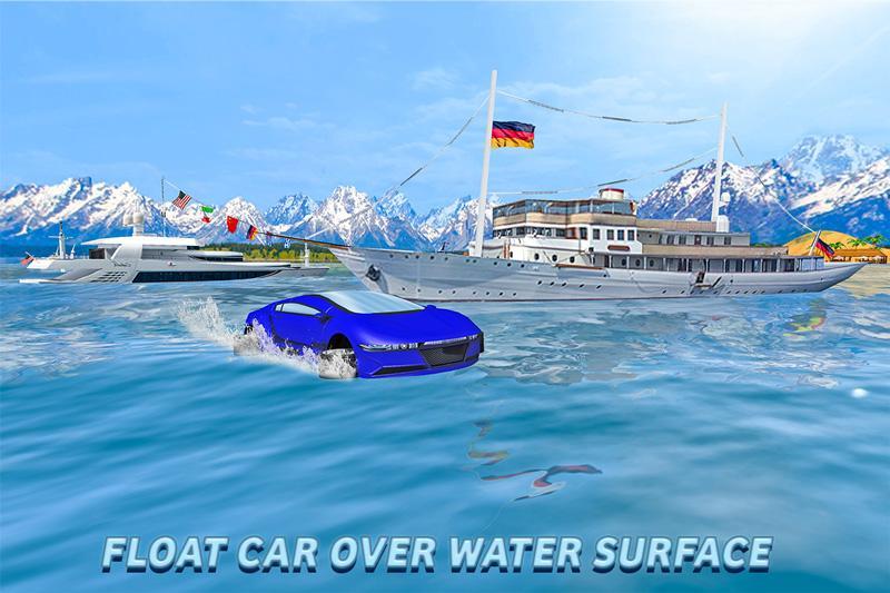 Water Surfer Floating Car