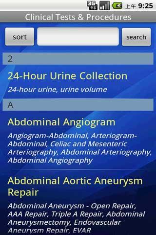 Clinical Tests & Procedures
