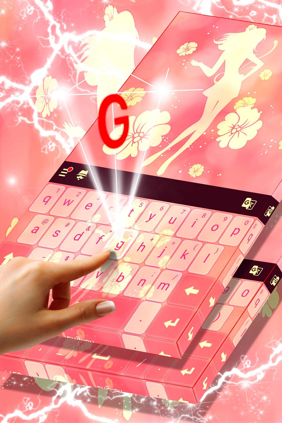 Girly Keyboard Theme