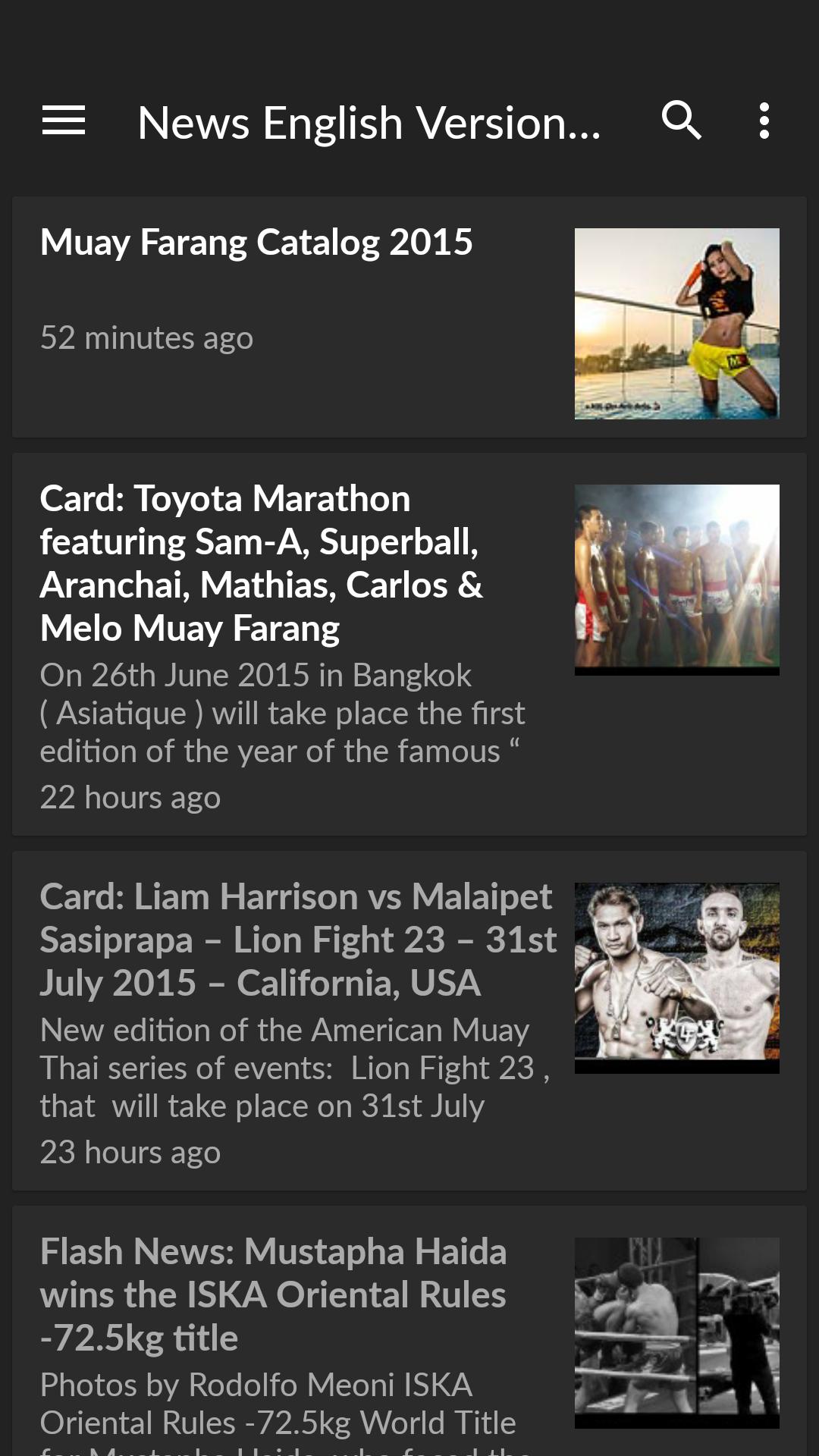 Muay Thai News MuayFarang.com