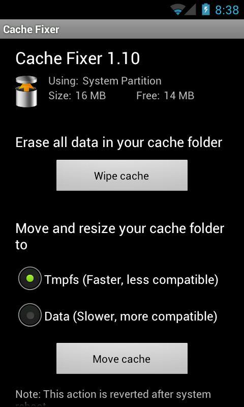 Cache Fixer