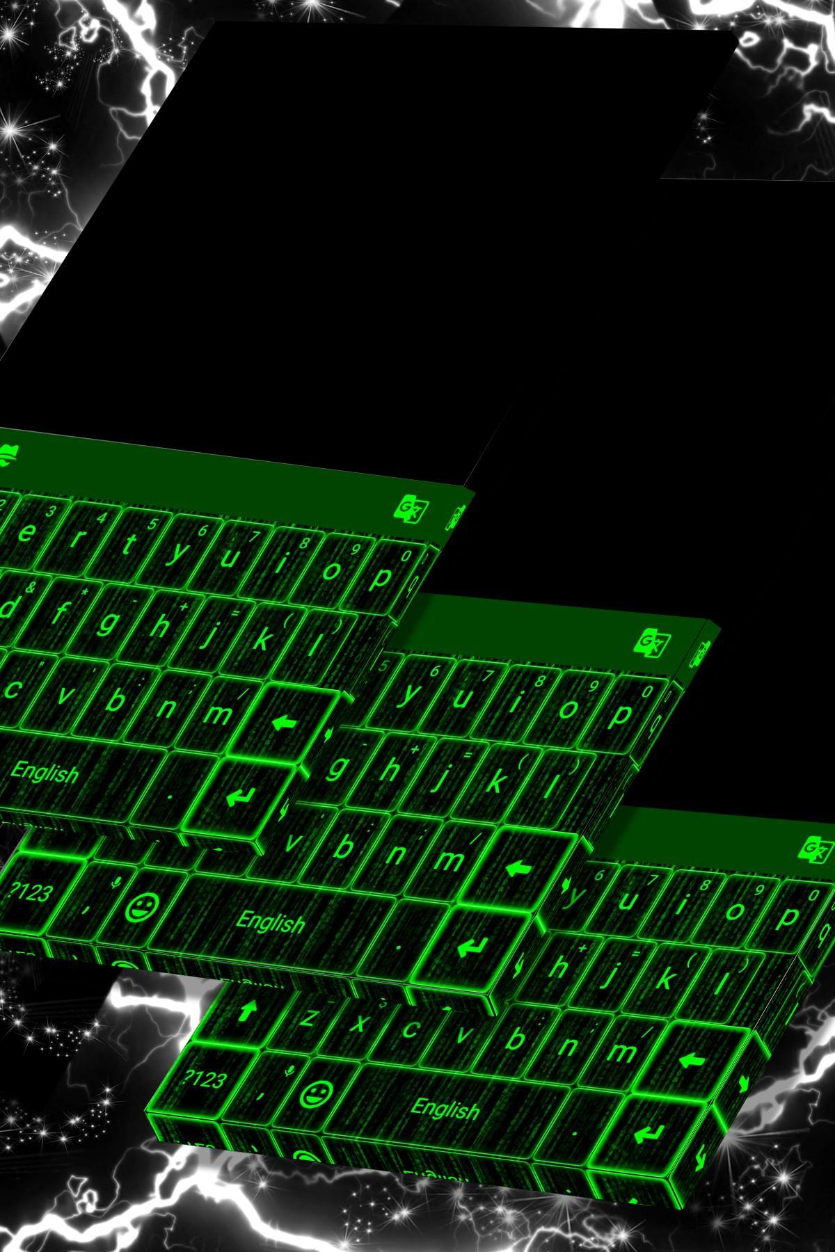 Matrix Animated Keyboard