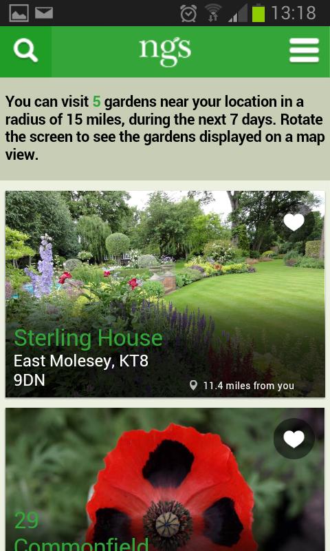 NGS GardenFinder