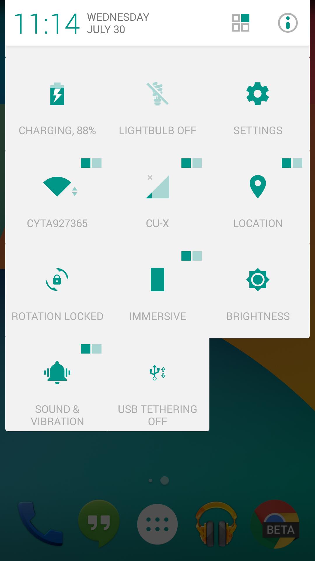 L-Ready M Light CM11 Theme