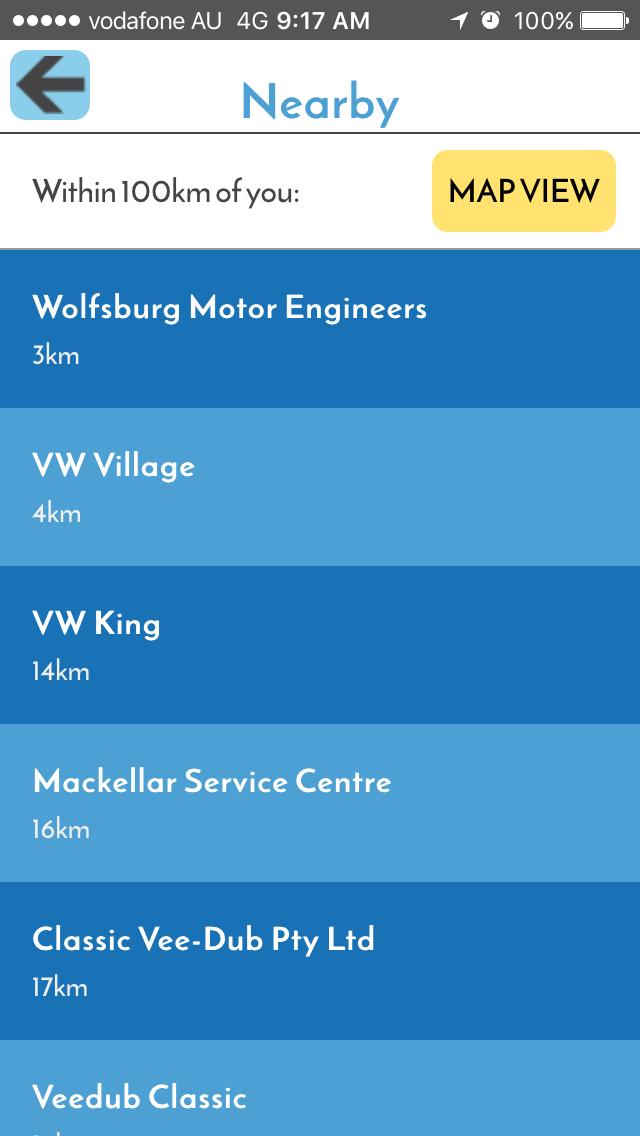 Vintage VW SOS (Australia)
