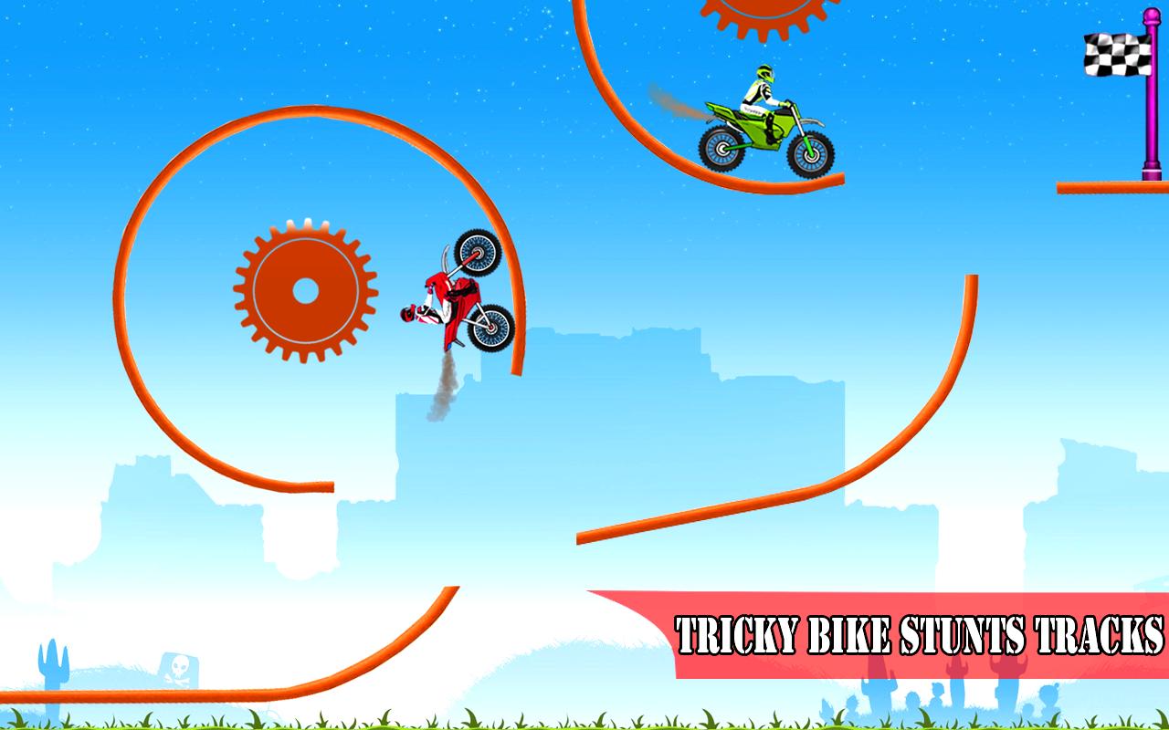 Crazy Bike Spooky Racing Stunt 3D