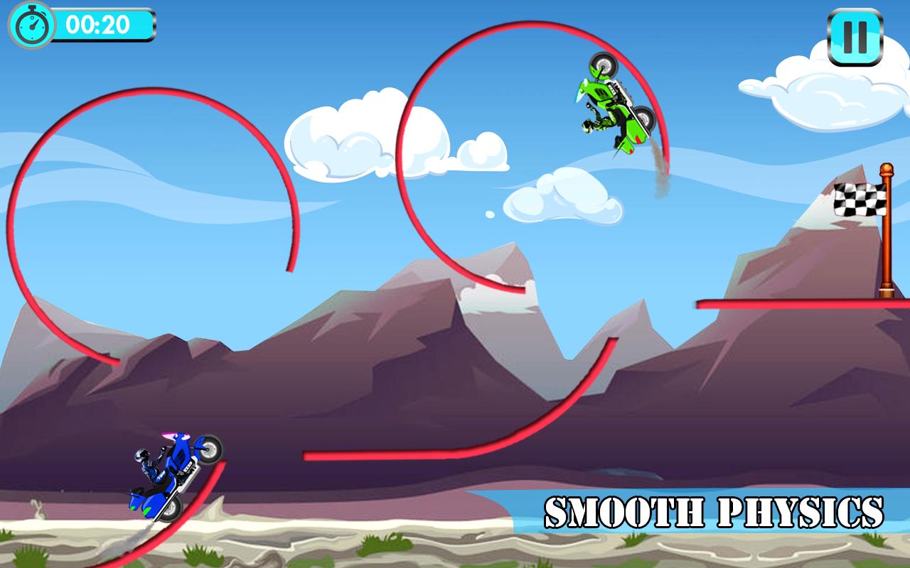 Crazy Bike Spooky Racing Stunt 3D