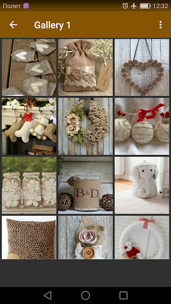 Burlap Decor