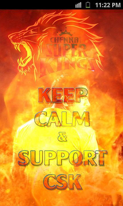 CSK KEEP CALM live wallpaper