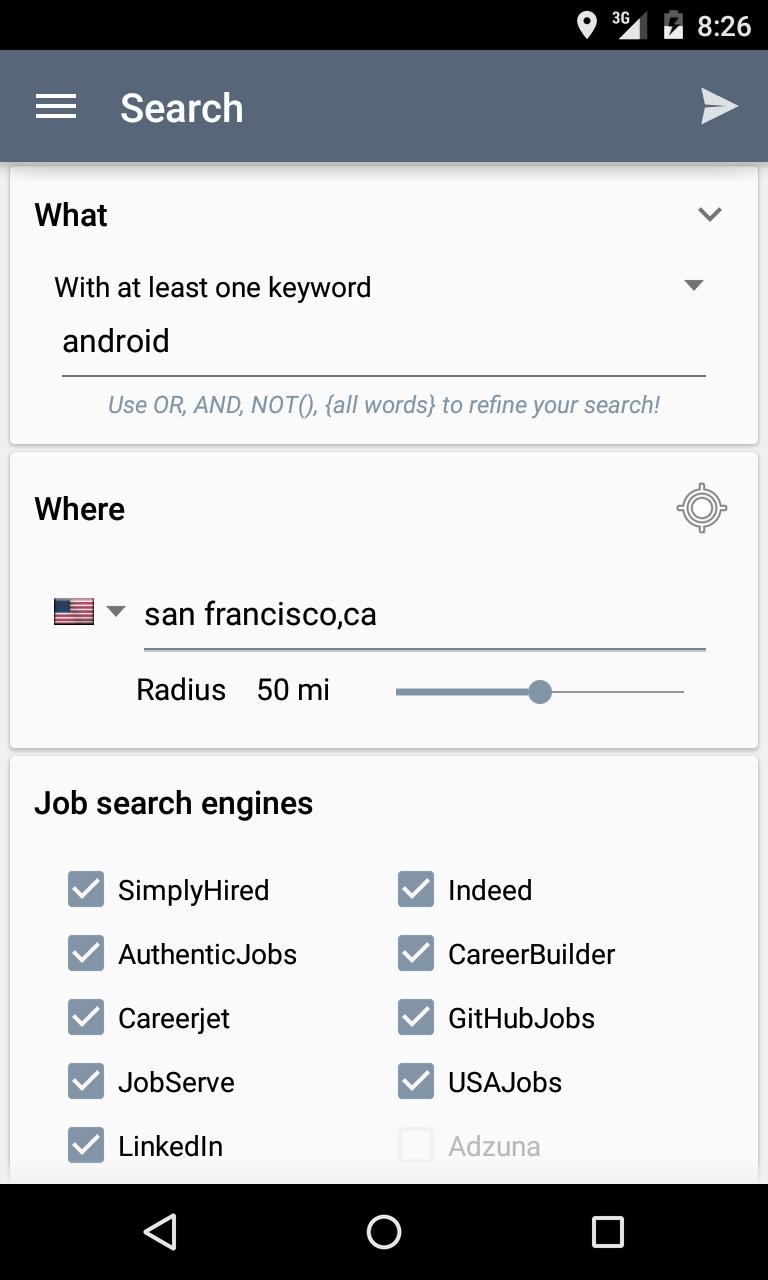 GetAJob (job search made easy)