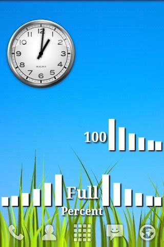 Histogram Battery Widget