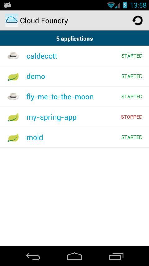 MobileClient for Cloud Foundry