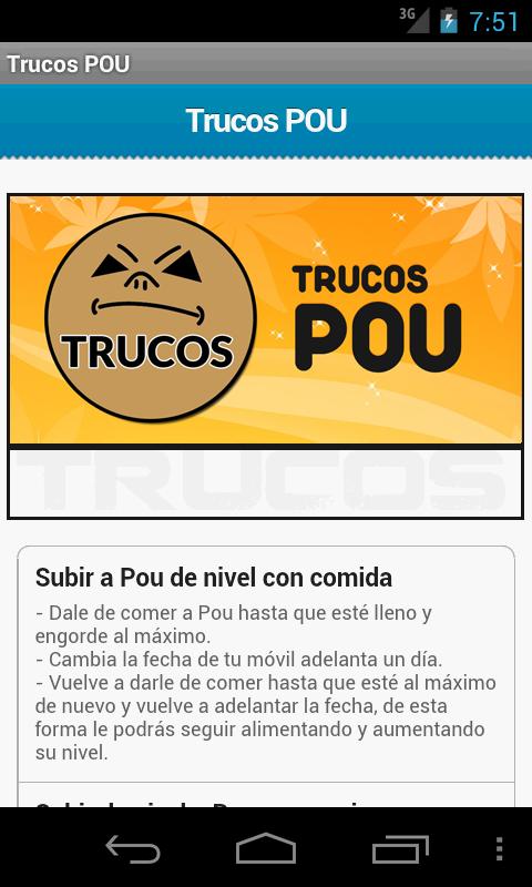 Trucos Pou