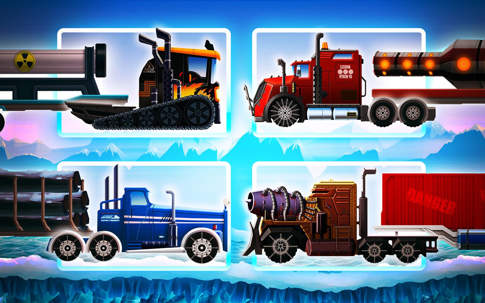 Truck Driving Race 2: Ice Road